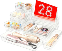 Drawer Organizer for Bathroom, Vanity, and Desk Drawers