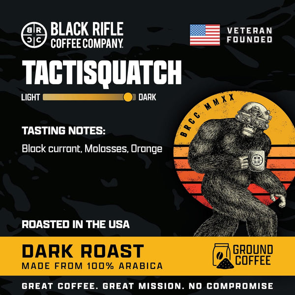 Black Rifle Coffee Company Dark Roast Coffee Pods, 100% Arabica, 84 Count