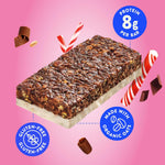 Gluten Free Snack Bars, 12 Pack, Chocolate Peppermint Stick Flavor, Non-GMO, Protein Bars Made with Organic Oats