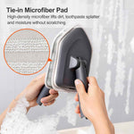 Tile Tub Scrubber Brush - 56 inch Extendable Handle, 3 Cleaning Heads, No-Scratch for Bathroom and Kitchen