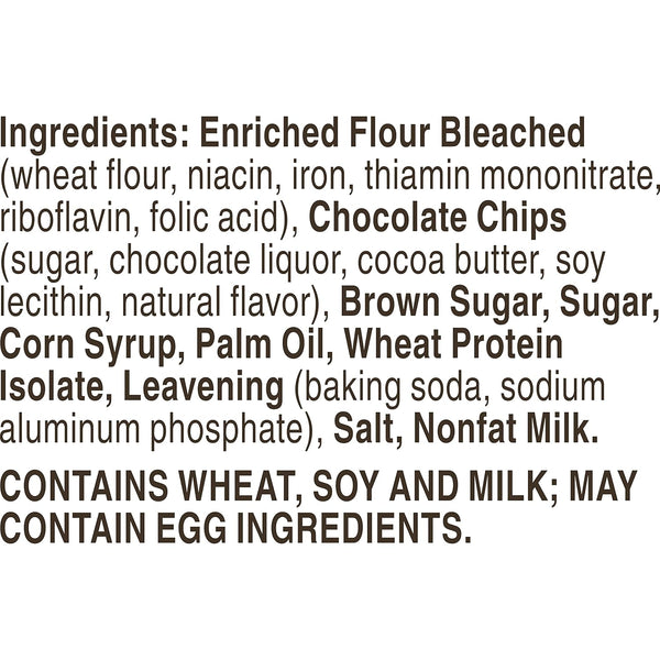 Betty Crocker Chocolate Chip Cookie Mix, 7.5 oz, Pack of 9, Makes 12 Cookies