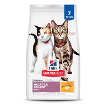 Hills science diet adult 1-6 chicken dry cat food with l-carnitine and natural fibers