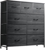 WLIVE 9-Drawer Fabric Storage Tower for Bedroom and Entryway