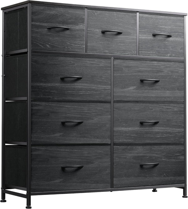 WLIVE 9-Drawer Fabric Storage Tower for Bedroom and Entryway