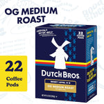 Dutch Bros OG Medium Roast Single Serve Coffee Pods for Keurig K-Cup Brewers