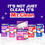 Mr. Clean Magic Eraser Sponge, All Purpose Cleaner, Cleaning Scrubber, Wall, Sneaker, Kitchen, Bathroom, Shower Cleaning Supplies, Melamine Sponge, Cleaning Pads, Whole Home Extra Durable, 12ct