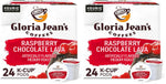 Gloria Jean's Coffees Raspberry Chocolate Lava Single-Serve Keurig K-Cup Pods Flavored Medium Roast Coffee 24 Count