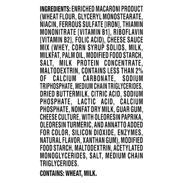 Kraft Original Mac and Cheese, Easy Microwave Dinner Cups, 8 Count, No Artificial Flavors or Preservatives, 2.05 oz