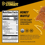 Organic Honey Waffle Energy Stroopwafel for Exercise and Performance
