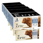 Grass-Fed Bison and Uncured Bacon Protein Bars, 12 Count, 15.6 oz Box