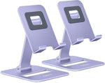 Dual Folding Phone Stand for Desk and Travel, Compatible with iPhone and Nintendo Switch