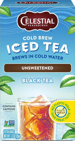 Celestial Seasonings Cold Brew Red, White & Blueberry Iced Tea Bags, 18 Count, Non-GMO