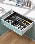 10 Pack Large Size Plastic Drawer Organizers Set for Desk and Vanity
