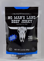No Man's Land Beef Jerky, Fajita Lime Flavor, 16oz, Pack of 1