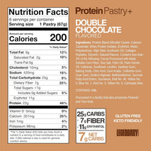 Legendary Foods 22g protein pastry double chocolate low carb keto snack 8 pack gluten conscious