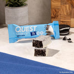 Quest Nutrition Crispy Cookies & Cream Hero Protein Bar, 12 Count, Gluten Free, Keto Friendly