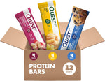 Quest Nutrition Ultimate Variety Pack Protein Bars, 12 Count, Gluten Free, Keto Friendly