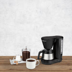 Cuisinart 5-Cup Coffee Maker with Stainless Steel Carafe and Removable Water Reservoir