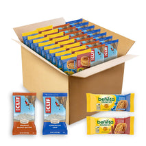 CLIF BAR Energy Bars and belVita Breakfast Biscuits Variety Pack, 30 Count