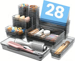 Drawer Organizer for Bathroom, Vanity, and Desk Drawers