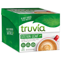 truvia calorie-free stevia leaf packets, 240 count, 16.9 oz carton