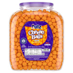 Utz Cheese Balls Barrel, 36.5 Oz, Reusable Container, Gluten Free