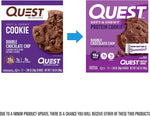 Quest Soft & Chewy Double Chocolate Chip Protein Cookies, 15g Protein, Low Sugar, 12 Count