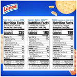 Lance Sandwich Crackers Variety Pack 20 Individually Wrapped Packs