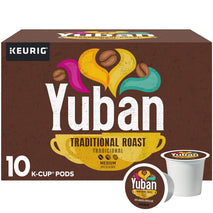 Yuban Traditional Roast Medium Roast K-Cup Coffee Pods, 10 count box, Keurig compatible