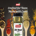 Badia Dill Weed 7 oz - Fresh Dried Herb Seasoning for Fish, Pickles, Dressings, Sauces & Salads, Gluten-Free, Kosher