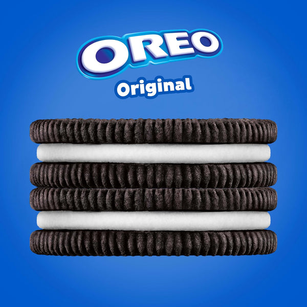 OREO Chocolate Sandwich Cookies, 20 snack packs, 2 cookies per pack, kosher chocolate