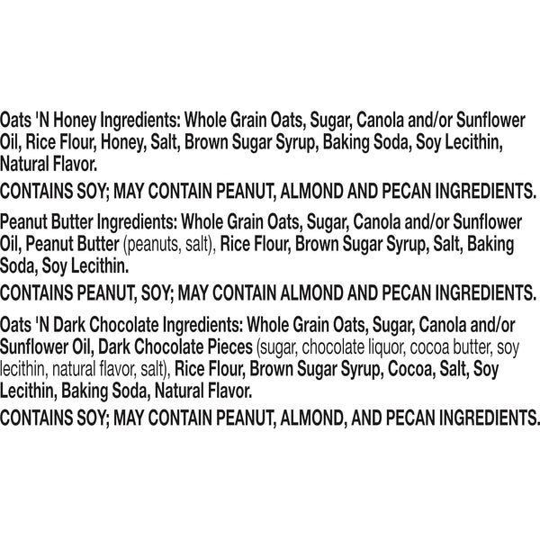 Nature Valley Crunchy Granola Bars Value Pack 60 Bars 44.7 OZ Count