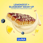 Luna Bar Mash-Ups LemonZest Blueberry Flavor 15 Pack Gluten Free Snack Bars