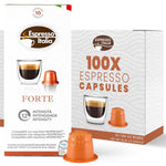 Espresso Italia 100 Variety Pack Pods compatible with Nespresso Original Line Machines