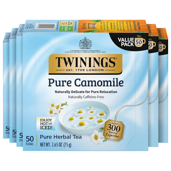 Twinings Pomegranate & Raspberry Herbal Tea Individually Wrapped Bags, 100 Count, Naturally Caffeine-Free