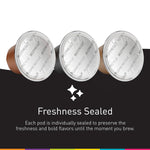 Bestpresso Coffee Pods for Nespresso Original Machine, 120 Aluminum Capsules, Compatible with Nespresso Original