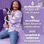 Purina Beneful kitchen creations 30-pack wet dog food variety pack beef chicken lamb 3 oz cans