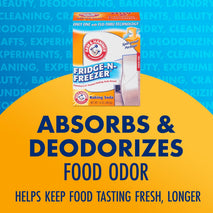 Arm & Hammer Baking Soda Fridge-n-Freezer Odor Absorber, 14 oz, Pack of 12