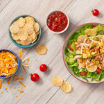 Tostitos Tortilla Chips and Dip Pack, 3 Oz Crispy Rounds and 3.8 Oz Medium Dip