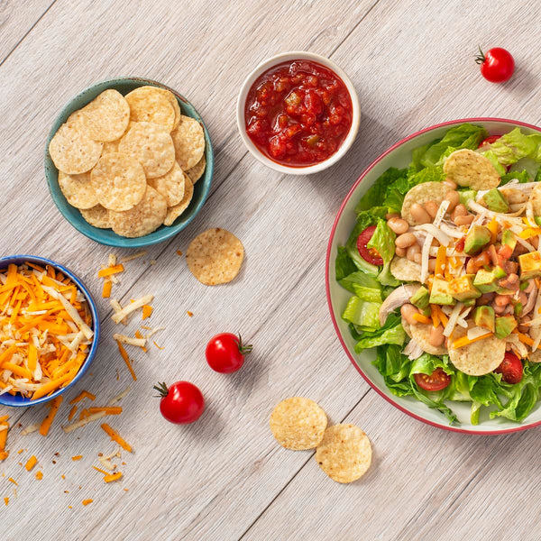 Tostitos Tortilla Chips and Dip Pack, 3 Oz Crispy Rounds and 3.8 Oz Medium Dip