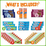 Bulk Granola Bars Variety Pack for Office Snacks and Breakfast