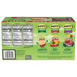 Mott's No Sugar Added Applesauce Variety Pack, 3 Flavors, 20 Pack