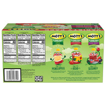Mott's No Sugar Added Applesauce Variety Pack, 3 Flavors, 20 Pack