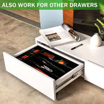Bamboo Silverware Organizer for Kitchen Drawer Storage