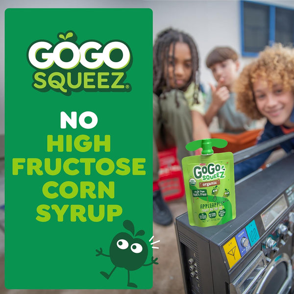 GoGo squeeZ Organic Applesauce and Fruit Puree Variety Pack