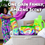 Gain Super Fresh Blast Liquid Odor Defense Fabric Softener, 140 FL OZ 190 Load, Softening Laundry Conditioner for 2 in 1 Freshness plus Odor Protection