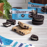 Quest Nutrition Mini Cookies & Cream Protein Bars, 14 Count, Gluten Free