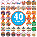 Crazy Cups Flavored Coffee Pods Variety Pack for Keurig K Cups Brewers