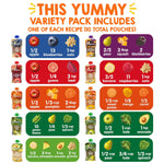 Happy Baby Organics Stage 2 Baby Food Pouches, 10 Count, 4 Ounces Each, Gluten Free, Vegan