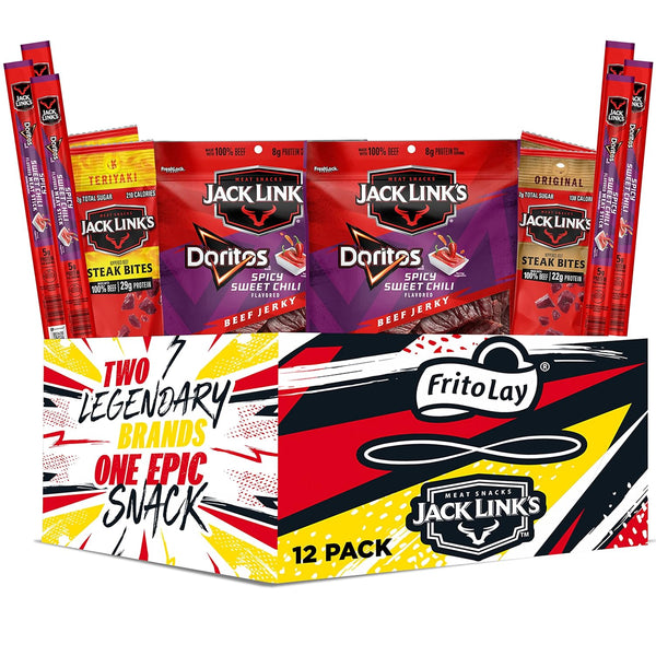 Frito Lay Jack Link's Meat Sticks Flamin' Hot Pack of 20